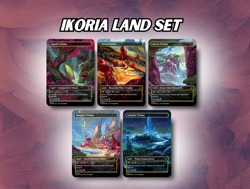 Triome Ikoria & Capenna Lands - Custom Magic: the Gathering Bundle - Image 2