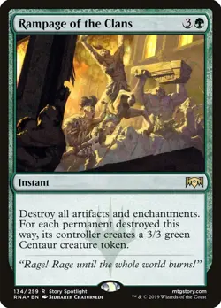 Rampage of the Clans [Ravnica Allegiance] - Image 1