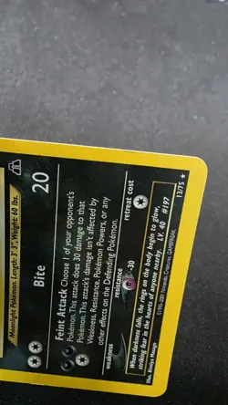 Pokemon TCG Umbreon Neo Discovery Holo Card 13/75 2001 Ultra Rare - Image 3