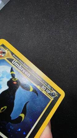 Pokemon TCG Umbreon Neo Discovery Holo Card 13/75 2001 Ultra Rare - Image 5