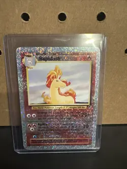 Pokemon TCG Rapidash Legendary Collection Reverse Holo Card 60/110 Vintage 2002 - Image 1