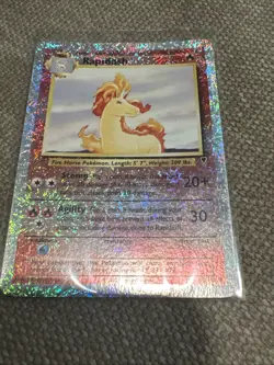 Pokemon TCG Rapidash Legendary Collection Reverse Holo Card 60/110 Vintage 2002 - Image 3