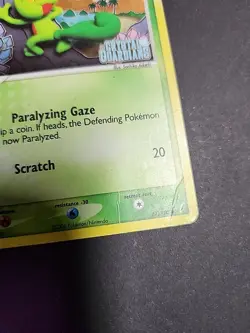 Treecko 67/100 Crystal Guardians Reverse Holofoil Common Pokemon TCG - Image 5