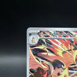 Ethan's Typhlosion 190/182 Sv10: Destined Rivals Holo Pokemon Illustration Rare - Image 2