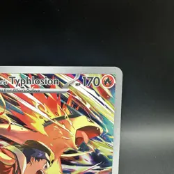Ethan's Typhlosion 190/182 Sv10: Destined Rivals Holo Pokemon Illustration Rare - Image 3