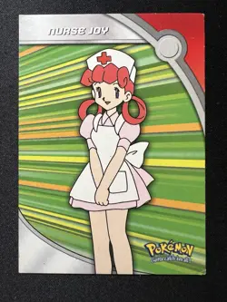 Nurse Joy 2000 Topps Pokemon Series 3 #HV16 Blue Logo Vintage - Image 1