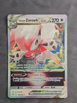 Hisuian Zoroark VSTAR 147/196 Ultra Rare SWSH: Lost Origin Pokemon TCG NM - Image 1