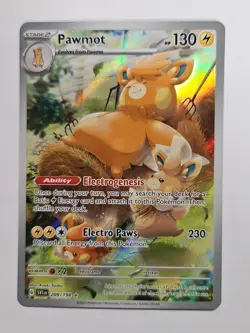 Pawmot - 209/198 Holo SV01: Scarlet & Violet Base Set Pokemon TCG NM - Image 1