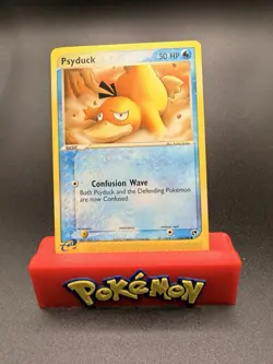 2003 Pokemon TCG Psyduck Common Sandstorm 73/100 NM Non-Holo - Image 1