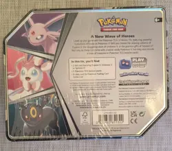 Pokemon TCG V Heroes Tin Umbreon V Promo New Factory Sealed Nintendo 2022 - Image 2