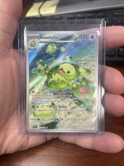 Pokemon TCG Reuniclus 171/162 Illustration Rare, Temporal Forces, Scalet - Image 1