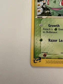 Pokemon TCG Bulbasaur 39/95 Team Magma vs Aqua Common - Image 5