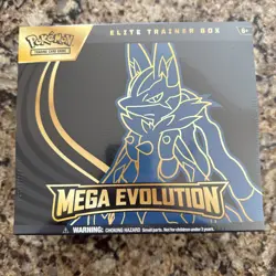 Pokemon TCG Mega Evolution Lucario/Gardevoir Elite Trainer Box ETB FACTORYSEALED - Image 1