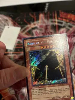 King of the Beasts RGBT-EN086 1st Edition Secret Rare - Image 4