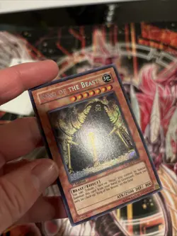 King of the Beasts RGBT-EN086 1st Edition Secret Rare - Image 5