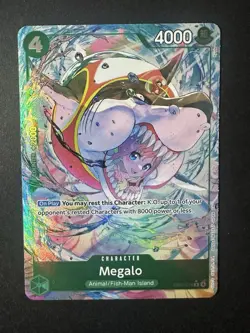 Megalo EB04-018 R ALT ART - The Azure Sea's Seven ENGLISH OP14 One Piece - Image 1