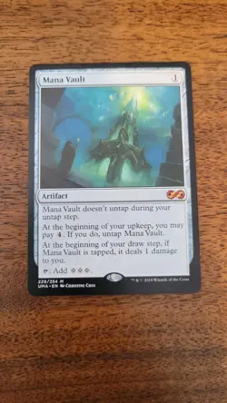 Mana Vault : Ultimate Masters Mtg Magic The Gathering Card - Image 1