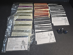 DDM Stat cards Lot Dungeons & Dragons Miniatures Game Stat cards - Image 1