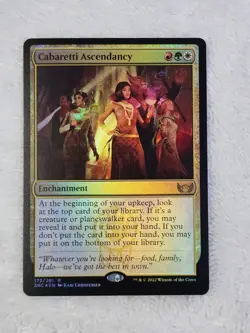 MTG Cabaretti Ascendancy FOIL #172 Streets of New Capenna Card Rare NM - Image 1