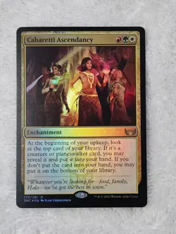 MTG Cabaretti Ascendancy FOIL #172 Streets of New Capenna Card Rare NM - Image 2