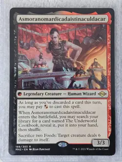 MTG Asmoranomardicadaistinaculdacar #186 Modern Horizons 2 2021 Card Rare NM - Image 4