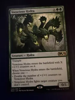 MTG Magic Voracious Hydra Core Set 2020 Regular Rare NM - Image 1