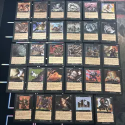 URZA'S SAGA SET Near Complete Magic the Gathering MTG bulk lot fym0 USG EN5 - Image 3