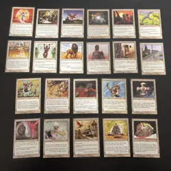 Near Complete Set Magic the Gathering MTG lot visons fym0 VIS 2 EN - Image 2