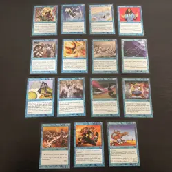 Near Complete Set Magic the Gathering MTG lot visons fym0 VIS 2 EN - Image 3