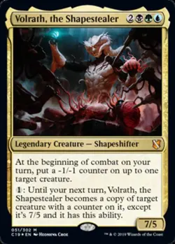 x1 Volrath, the Shapestealer - Foil M MTG Commander 2019 M/NM, English - Image 1