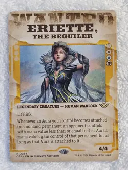 MTG Eriette the Beguiler Showcase Outlaws of Thunder Junction (OTJ) #293 Rare NM - Image 2