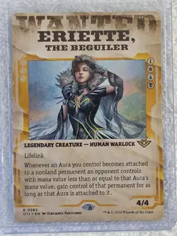 MTG Eriette the Beguiler Showcase Outlaws of Thunder Junction (OTJ) #293 Rare NM - Image 5