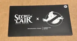 MTG Secret Lair x Ghostbusters: Slimer - Rainbow Foil - Factory Sealed - Image 1