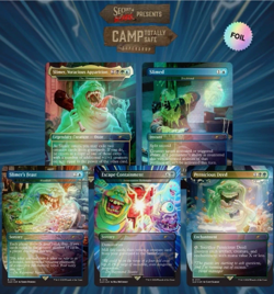 MTG Secret Lair x Ghostbusters: Slimer - Rainbow Foil - Factory Sealed - Image 2