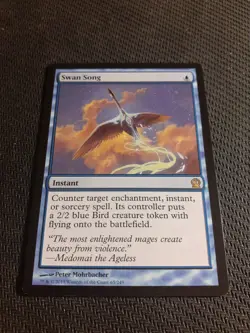 MTG - Swan Song - Theros - Magic the Gathering - Image 1