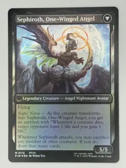 Sephiroth, Fabled SOLDIER Final Fantasy Foil - Image 2