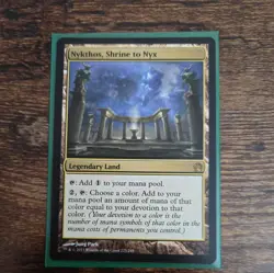 Nykthos, Shrine to Nyx Theros Regular NM - Image 1