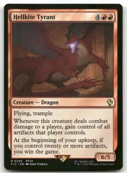 Hellkite Tyrant 295 R Commander: FINAL FANTASY Near Mint - Image 1