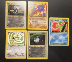 Pokemon NEO DISCOVERY Set. Total 41 Cards Non-Holos, uncommons,commons - Image 2