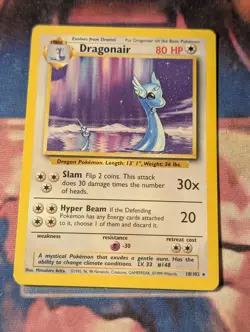 Dragonair 18/102 Base Set LP Pokemon - Image 1