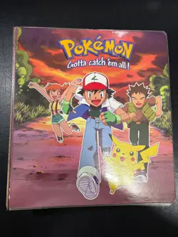 Pokemon Folder 1999 - Nintendo Ring Binder Vintage Folder - Wizards Of The Coast - Image 1