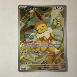 Pokemon TCG Eevee Holo Promo SVP Set Lot (2x) Card #173 English - Image 1