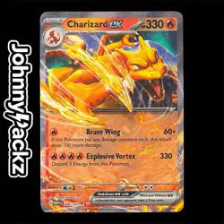 Charizard ex 006/165 - 2023 Scarlet & Violet 151 Double Rare - Pokemon Card (NM) - Image 1