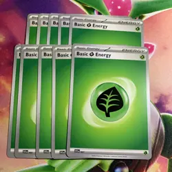 Pokemon Scarlet & Violet Grass Energy x 10 - Image 1