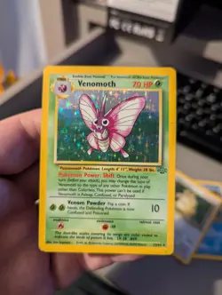 Pokemon TCG Venomoth Jungle 13/64 Holo Unlimited Holo Rare - Image 1