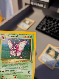 Pokemon TCG Venomoth Jungle 13/64 Holo Unlimited Holo Rare - Image 3