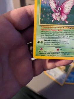 Pokemon TCG Venomoth Jungle 13/64 Holo Unlimited Holo Rare - Image 5
