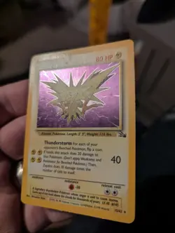 Pokemon TCG Zapdos Holo Rare Card Base Set, 16/102 - Image 2