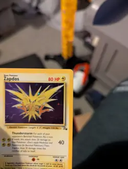 Pokemon TCG Zapdos Holo Rare Card Base Set, 16/102 - Image 3