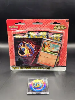 POKEMON MEGA EVOLUTION - ASCENDED HEROES TRIPLE BLISTER -tech Sticker Collection - Image 1